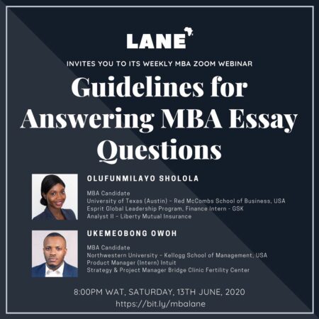 Guidelines for answering MBA Questions