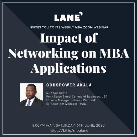 Impact of Networking on MBA Applications
